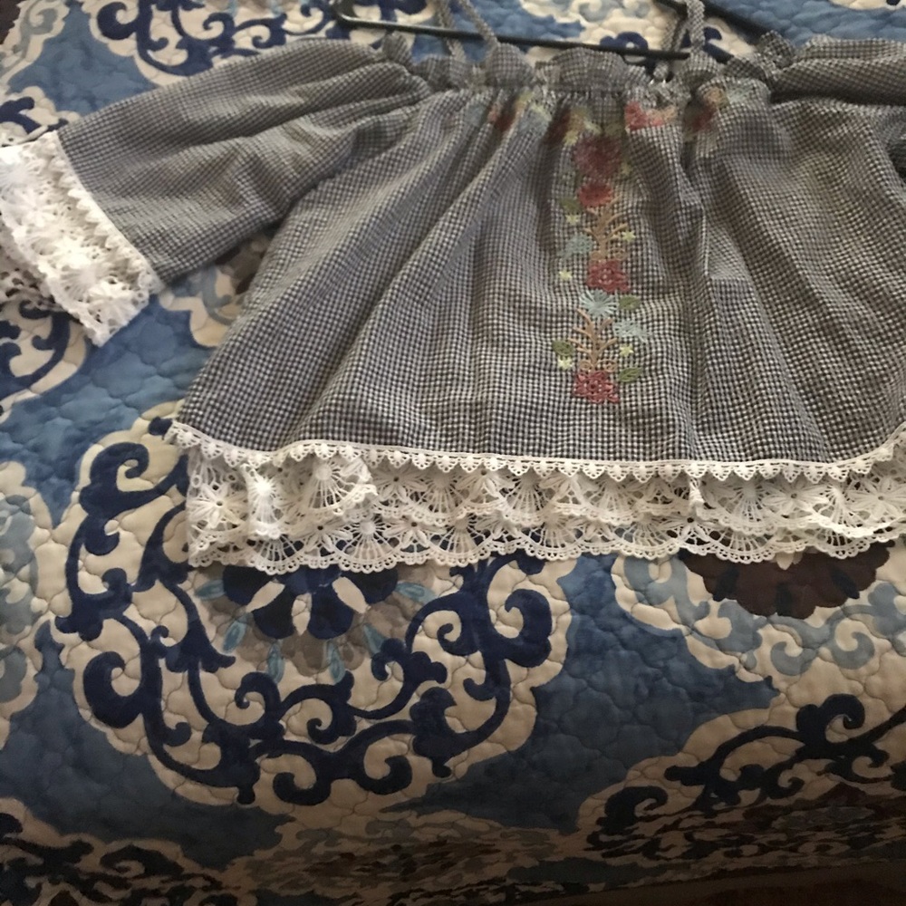Off the shoulder blouse